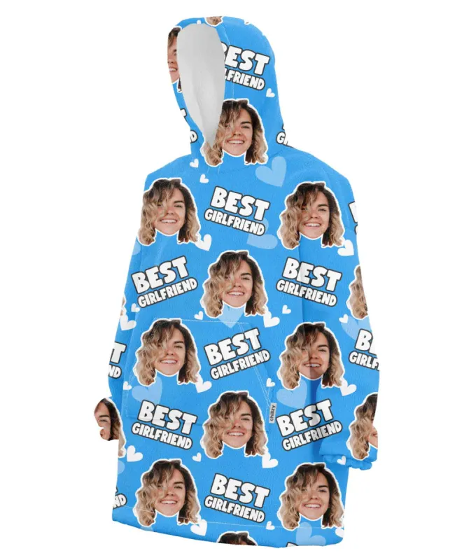 Best Girlfriend Hoodie Blanket sold by Super Socks