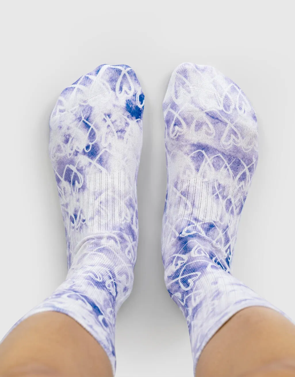 Tie Dye Heart Socks sold by Super Socks product image thumbnail 2