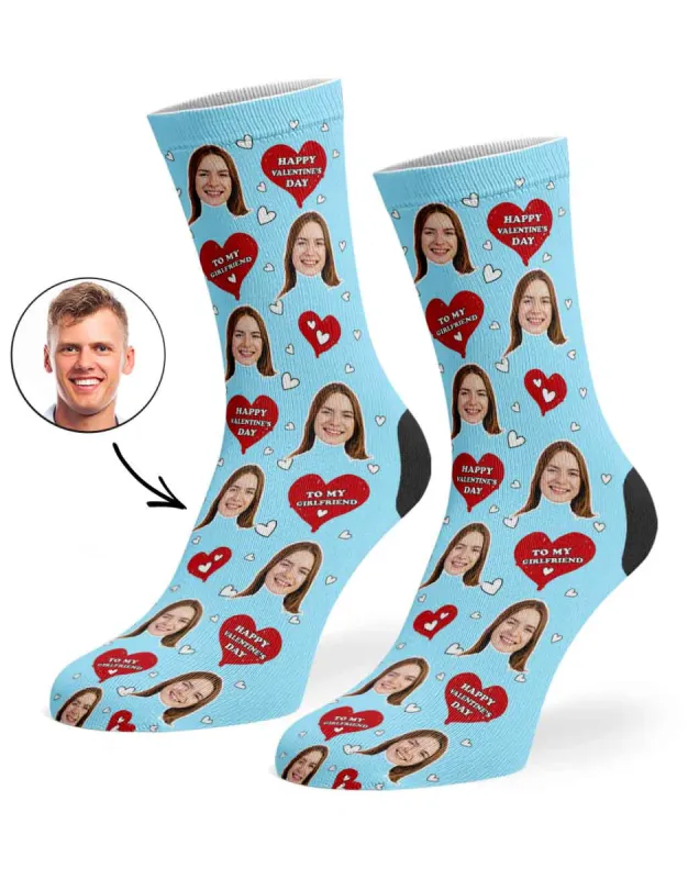 Valentines Girlfriend Socks sold by Super Socks
