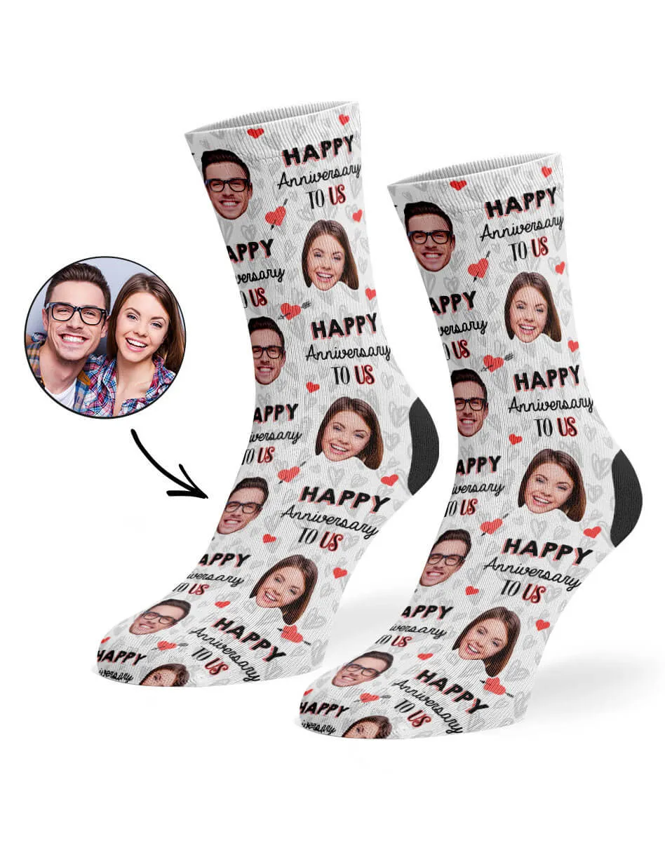 Happy Anniversary To Us Socks sold by Super Socks product image thumbnail 2