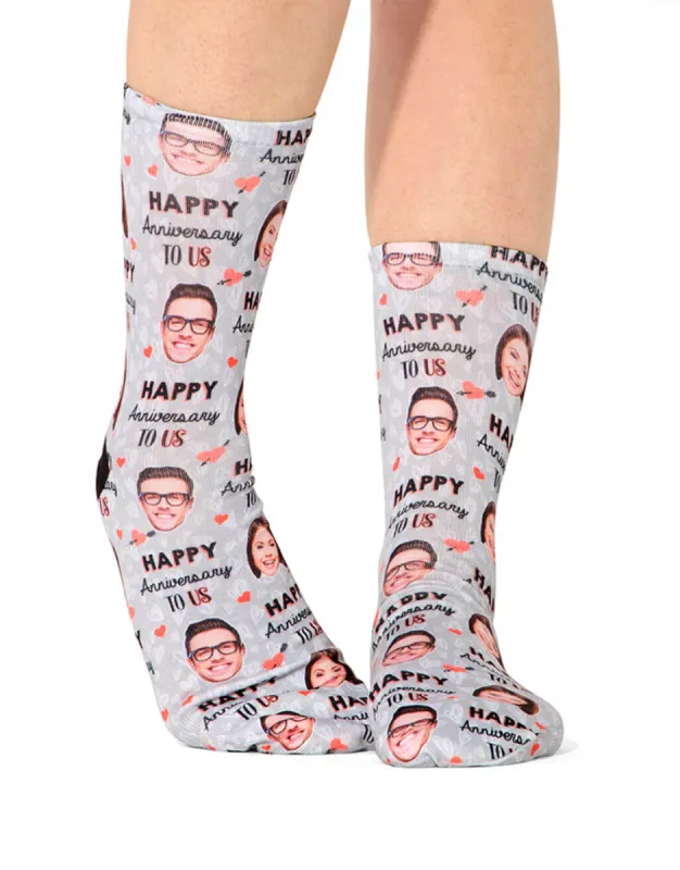 Happy Anniversary To Us Socks sold by Super Socks