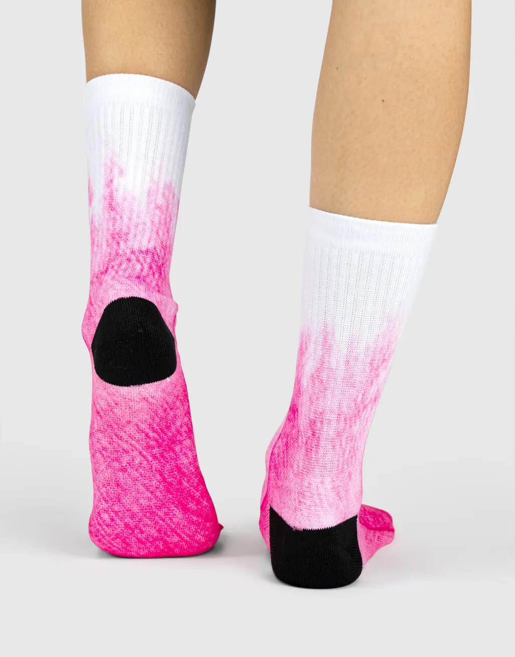 Pink Half Dye Socks sold by Super Socks product image thumbnail 3
