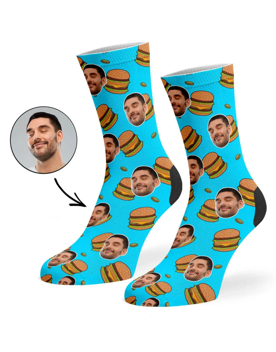 Mmmm Burger Socks sold by Super Socks product image thumbnail 4