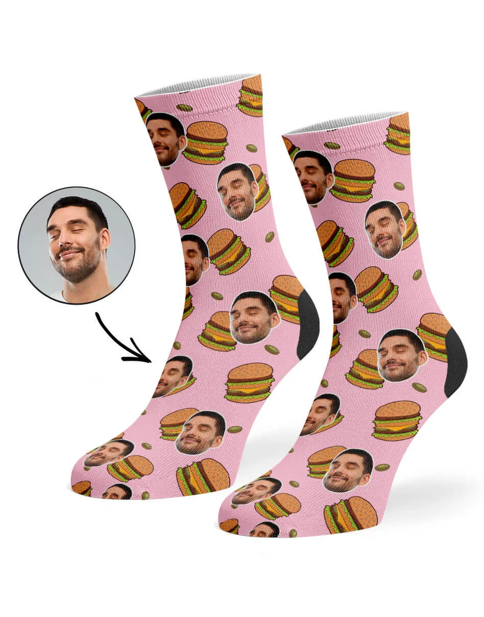 Mmmm Burger Socks sold by Super Socks product image thumbnail 3