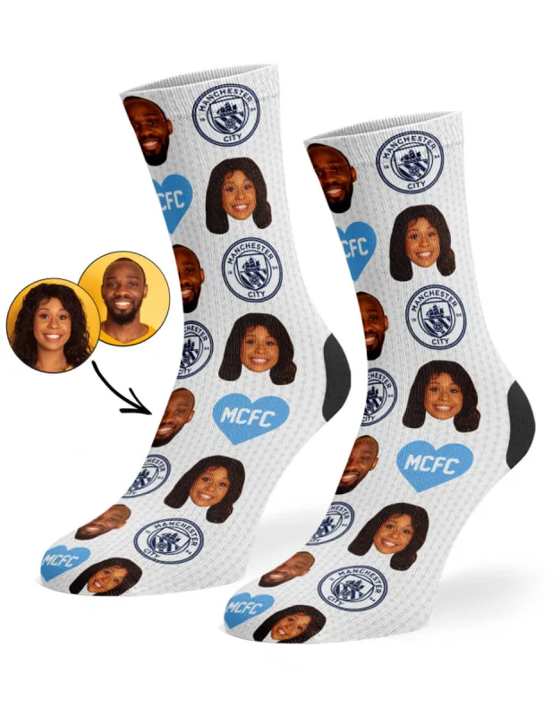 MCFC Hearts Socks sold by Super Socks