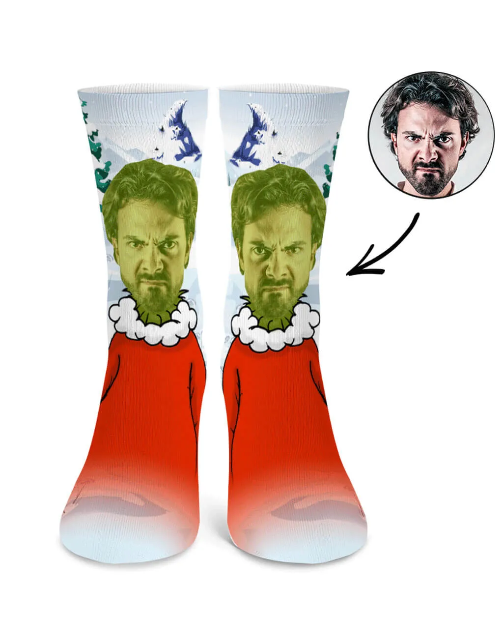 The Grinch Socks sold by Super Socks product image thumbnail 2
