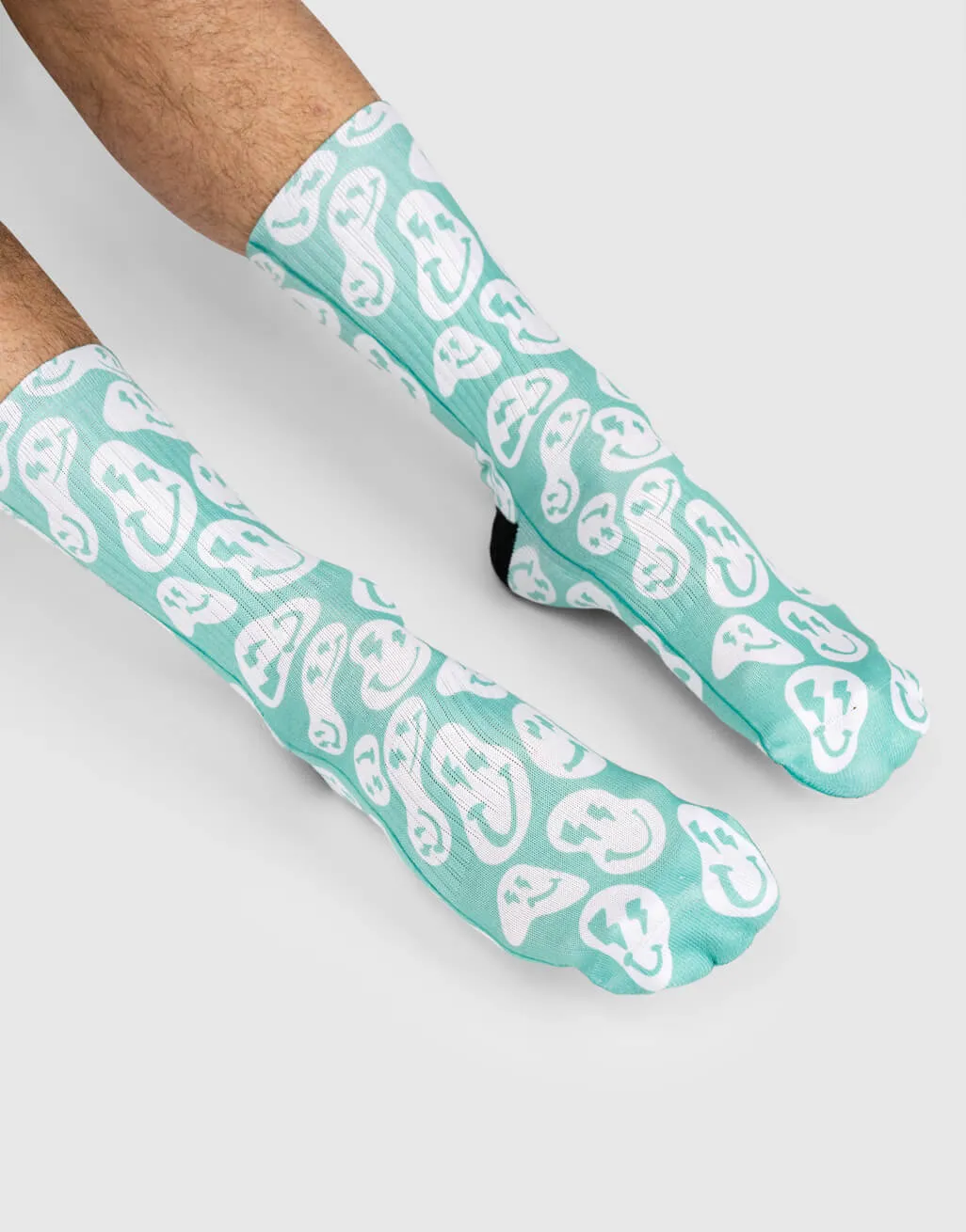 Green Smiley Socks sold by Super Socks product image thumbnail 4