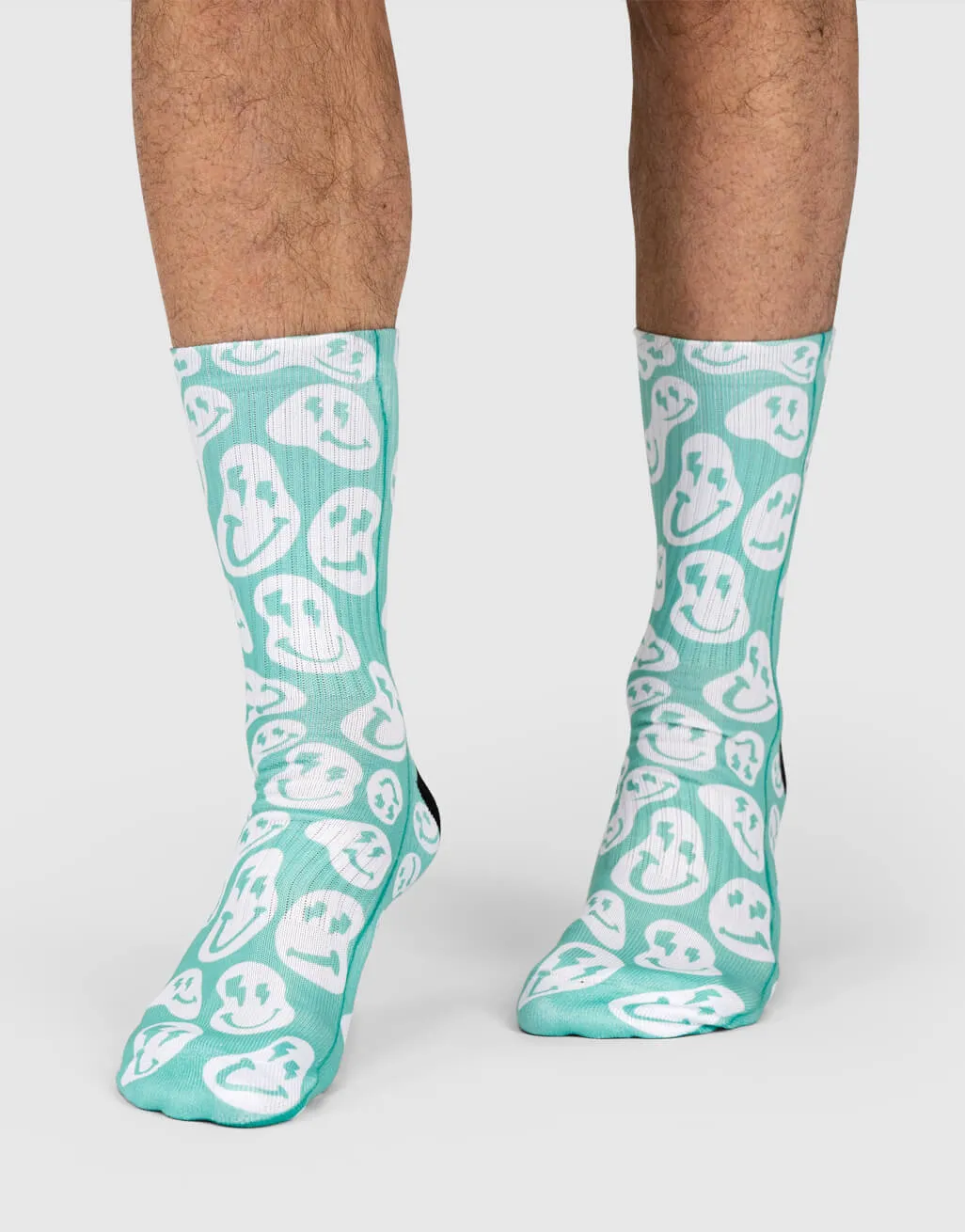 Green Smiley Socks sold by Super Socks product image thumbnail 2