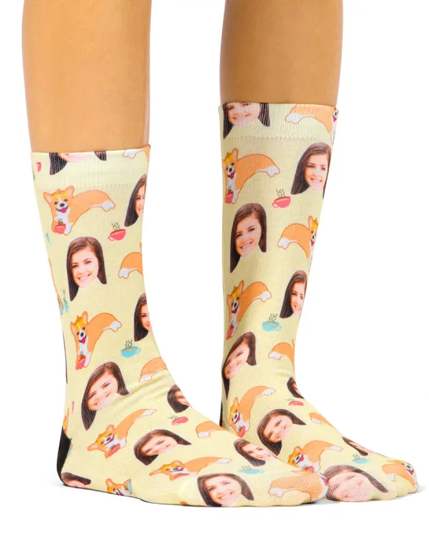 Tea & Corgis Socks sold by Super Socks