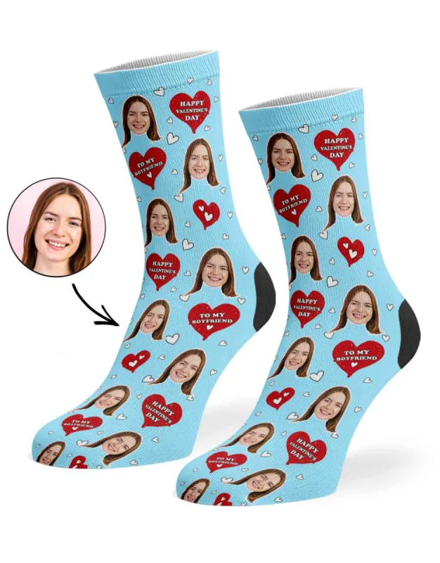 Valentines Boyfriend Socks sold by Super Socks