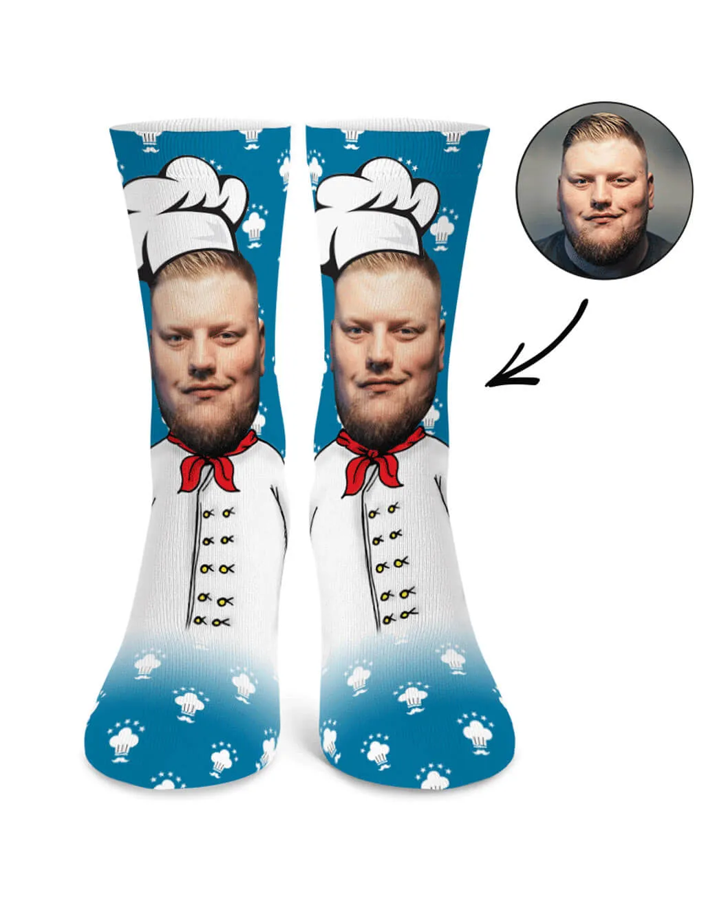 Chef Me Socks sold by Super Socks product image thumbnail 3