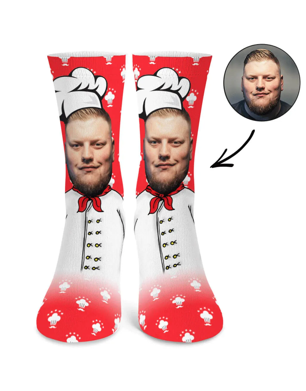 Chef Me Socks sold by Super Socks product image thumbnail 4