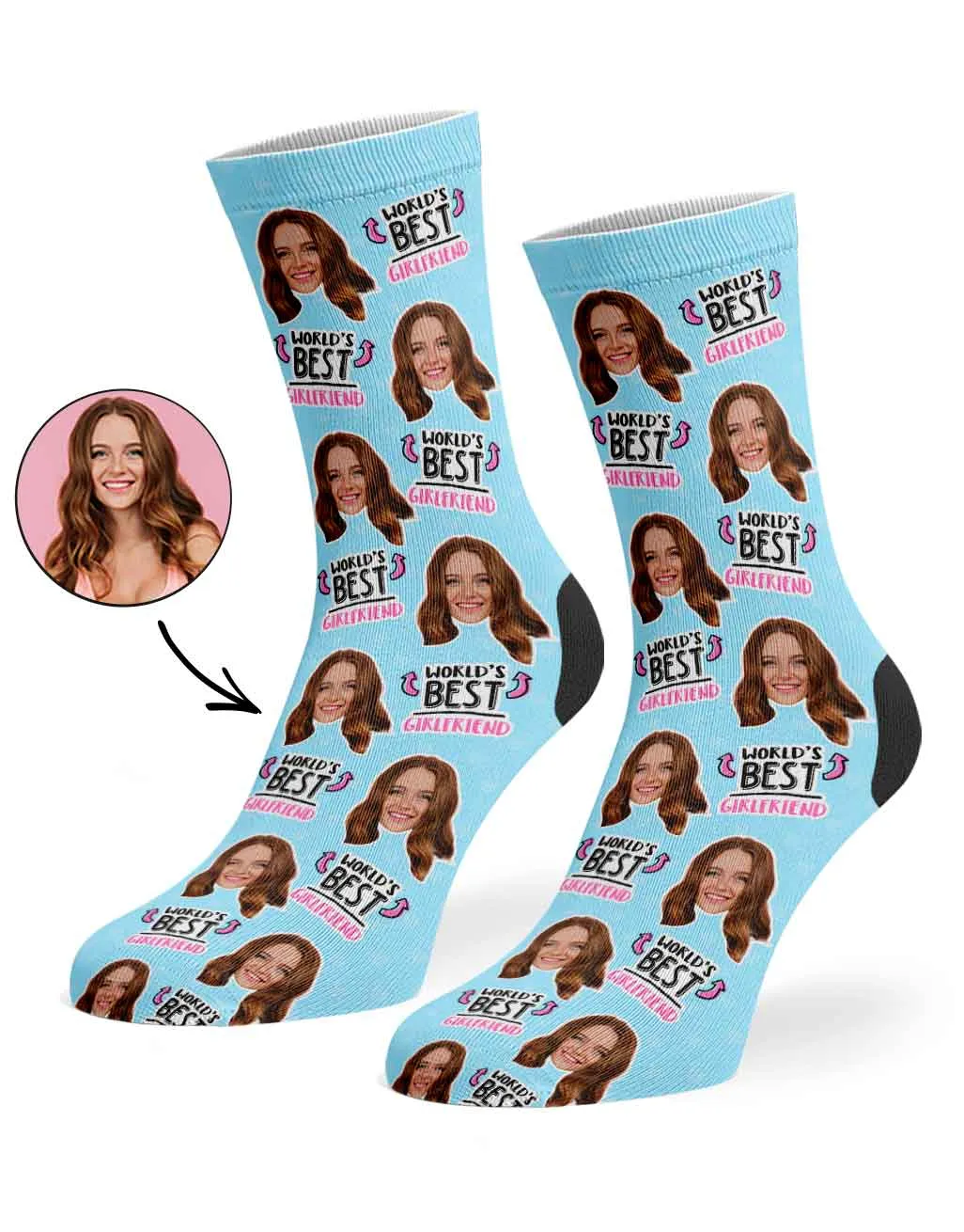 World's Best Girlfriend Socks sold by Super Socks