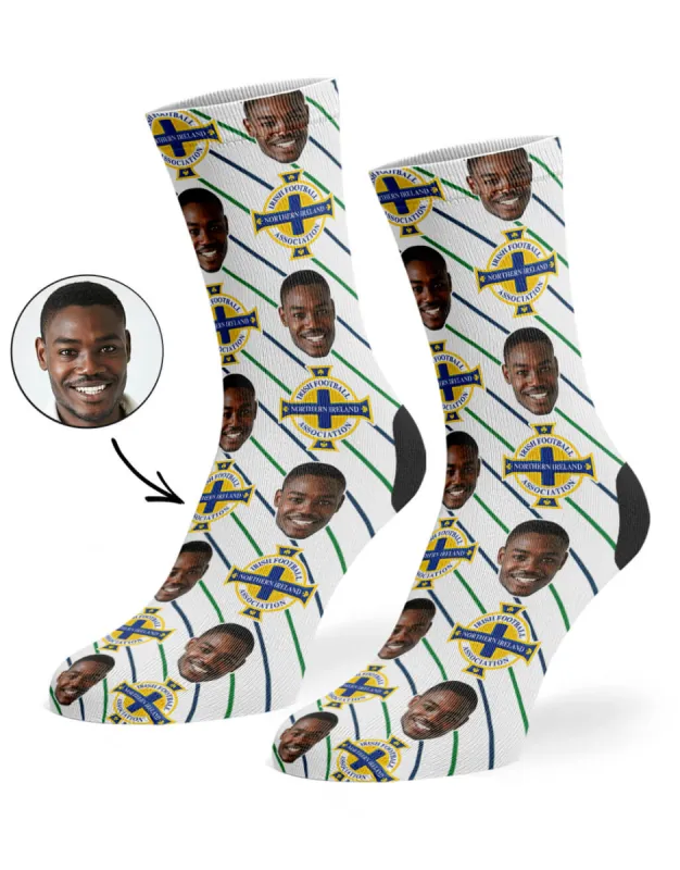 Northern Ireland Crest Stripes Socks sold by Super Socks