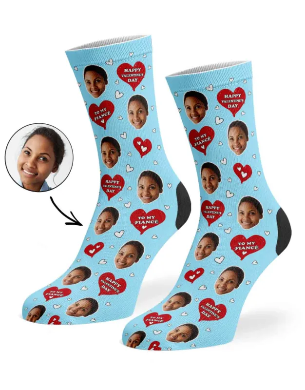 Valentines Fiancé Socks sold by Super Socks