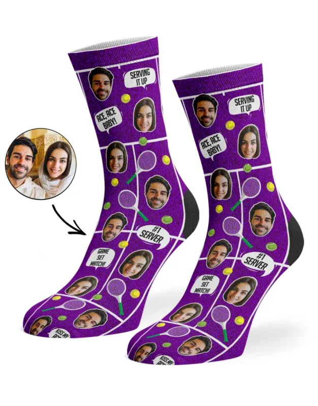 Serving It Up Socks sold by Super Socks