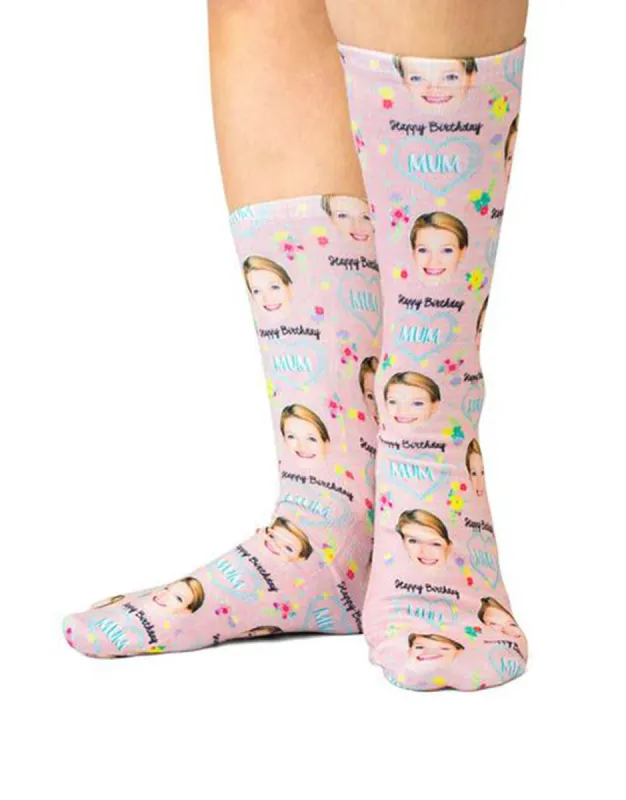 Happy Birthday Mum Socks sold by Super Socks