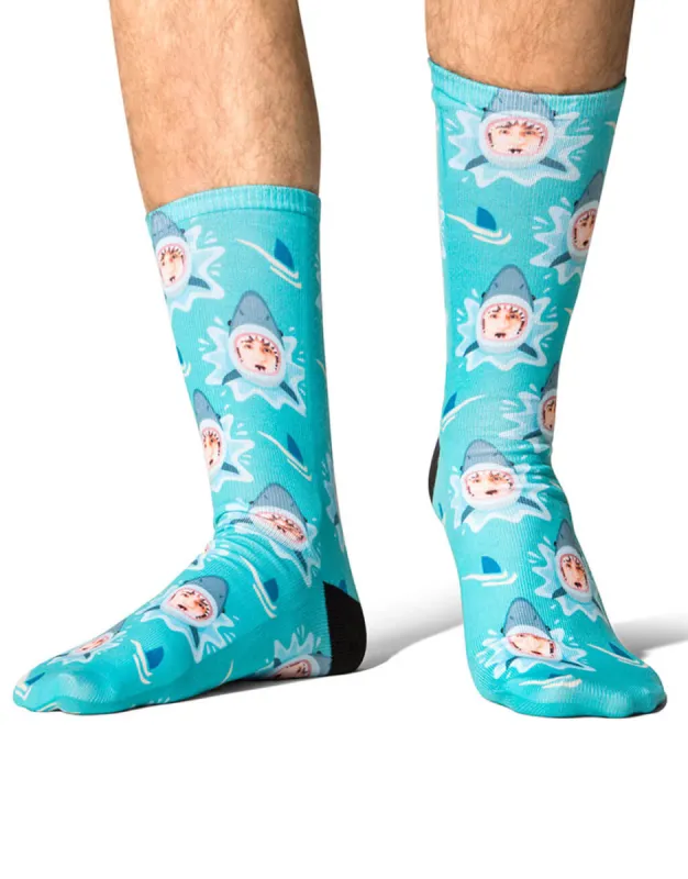 Shark Me Socks sold by Super Socks