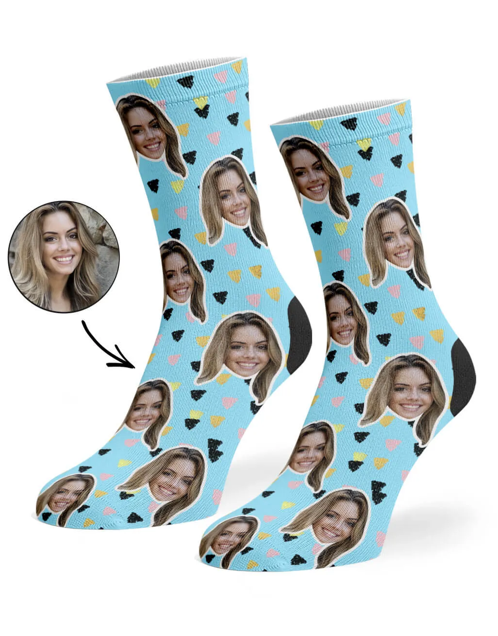 Paint Triangle Socks sold by Super Socks product image thumbnail 5