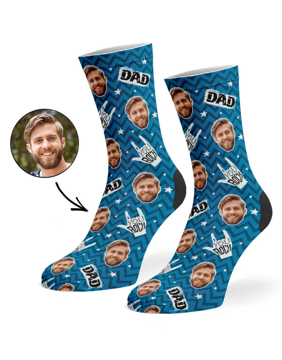 You Rock Dad Socks sold by Super Socks product image thumbnail 5