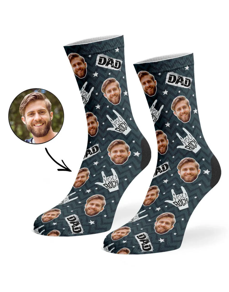 You Rock Dad Socks sold by Super Socks product image thumbnail 4