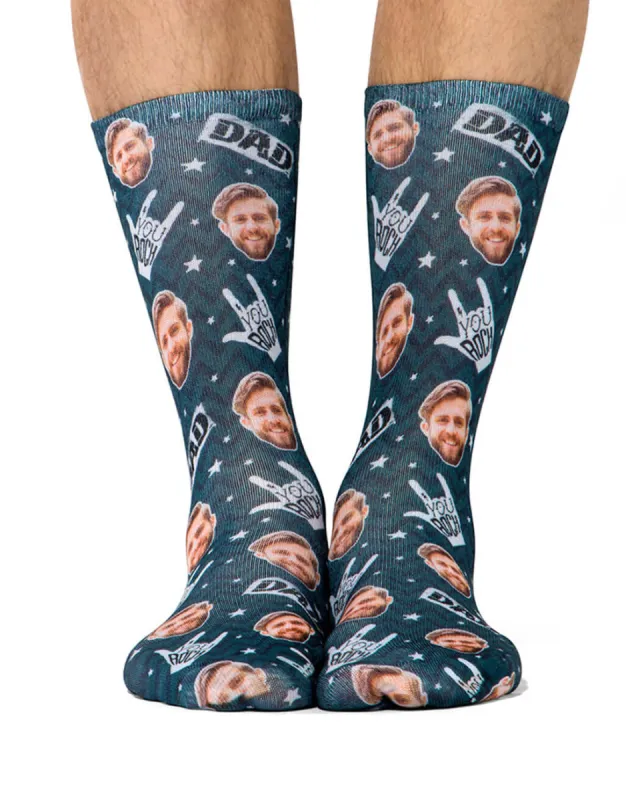 You Rock Dad Socks sold by Super Socks