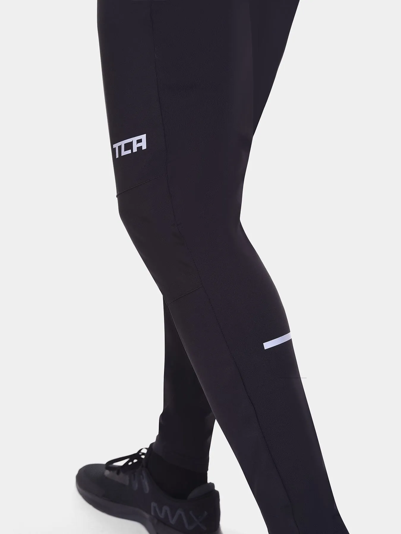Thermal Cycling Trackpant For Men With Brushed Inner Fabric & Side Zip Pockets sold by TCA product image thumbnail 4