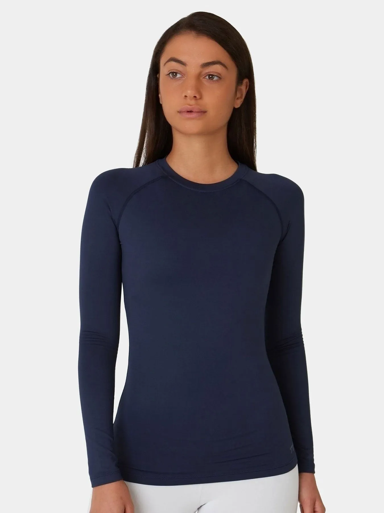 SuperThermal Long Sleeve Compression Base Layer Crew Neck Top for Women With Brushed Inner Fabric sold by TCA