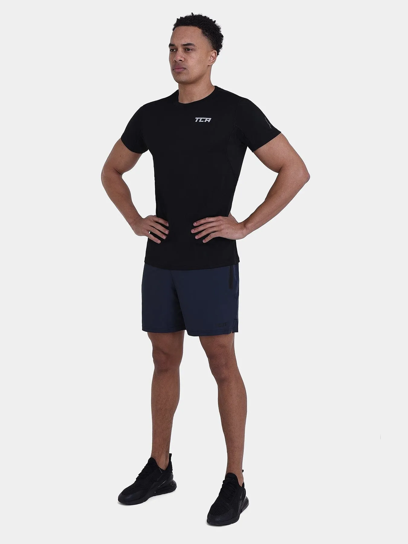 Atomic Short Sleeve T-Shirt With UPF 50+ Protection & Side Mesh Panels For Men sold by TCA product image thumbnail 5