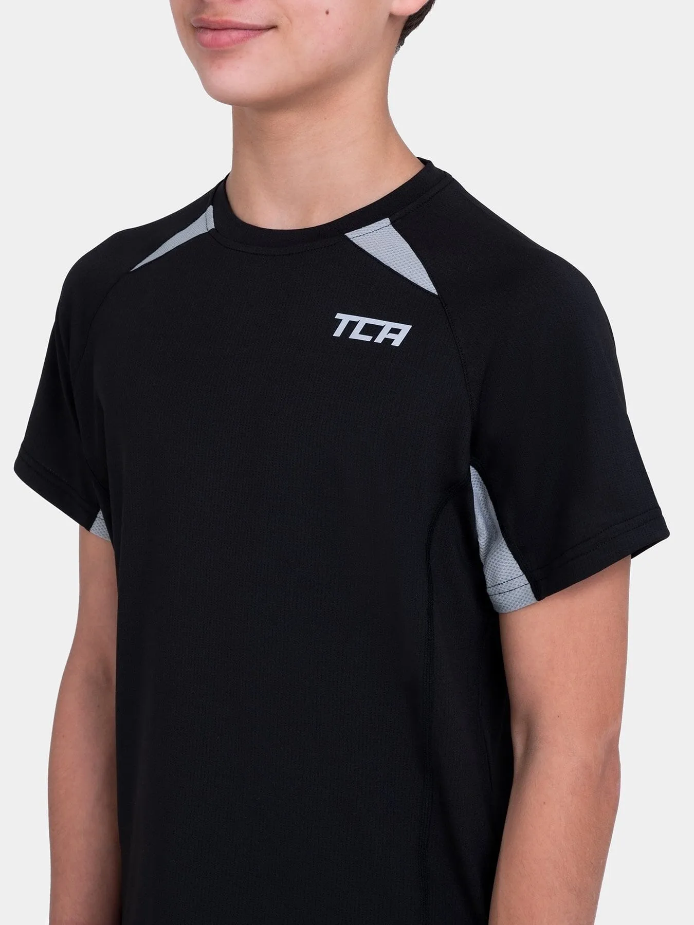 Quickdry Sports T-Shirt For Boys sold by TCA product image thumbnail 3