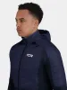 Excel Running Padded Packable Hooded Jacket For Men With Thumbholes, Underarm Ventilation Zips, Zip Pockets & Reflective Strips sold by TCA