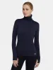Warm-Up Thermal Long Sleeve Funnel Neck Top For Women With Brushed Inner Fabric, Thumbholes & Reflective Strips sold by TCA