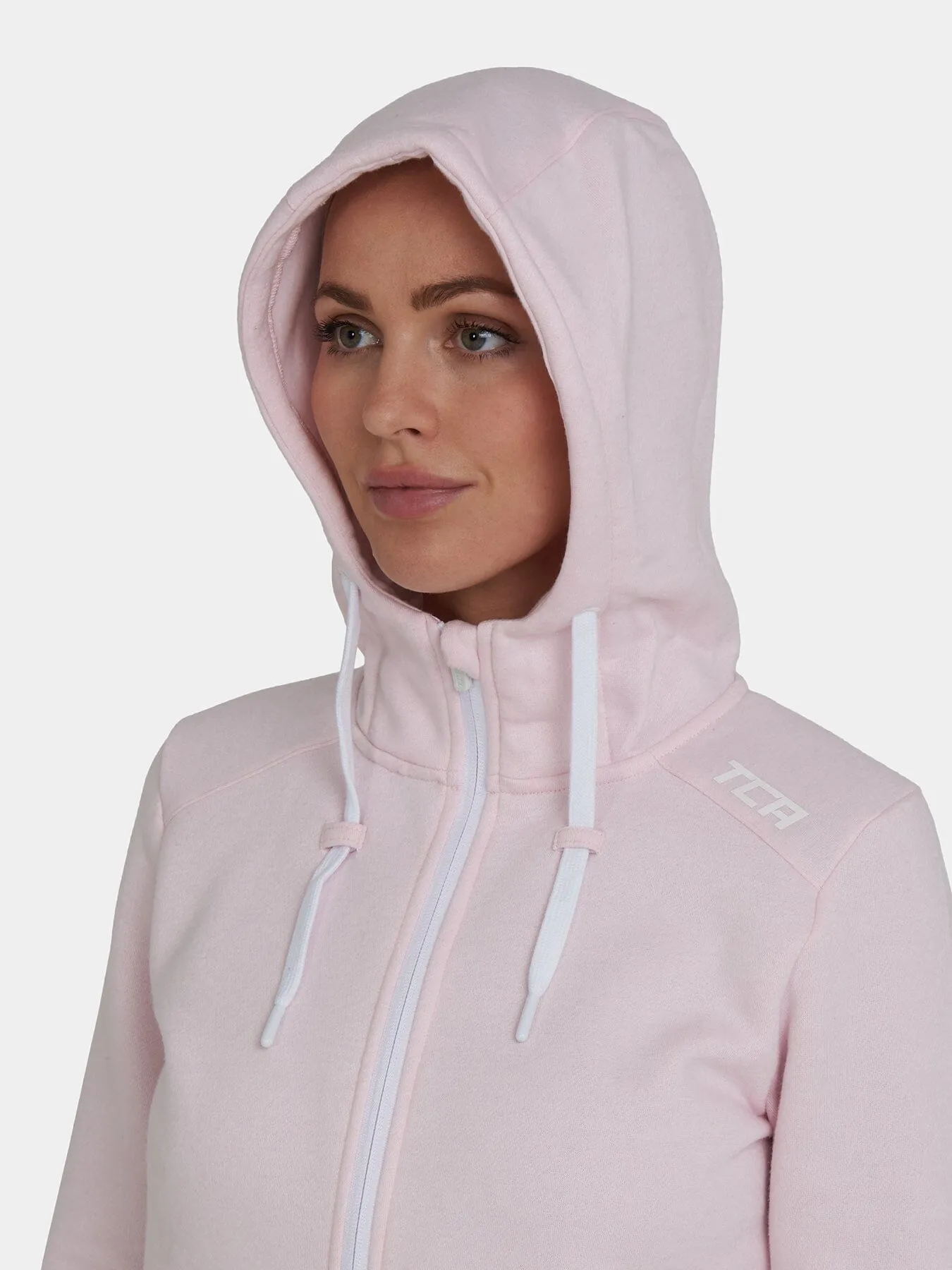 Revolution Tech Gym Running Hoodie For Women With Zip Pockets sold by TCA product image thumbnail 3