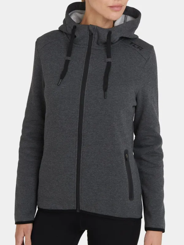 Revolution Tech Gym Running Hoodie For Women With Zip Pockets sold by TCA