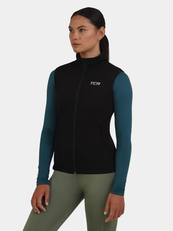 Flyweight Thermal Gilet For Women With Brushed Inner Fabric, Side & Internal Zip Pockets & Adjustable Toggles sold by TCA