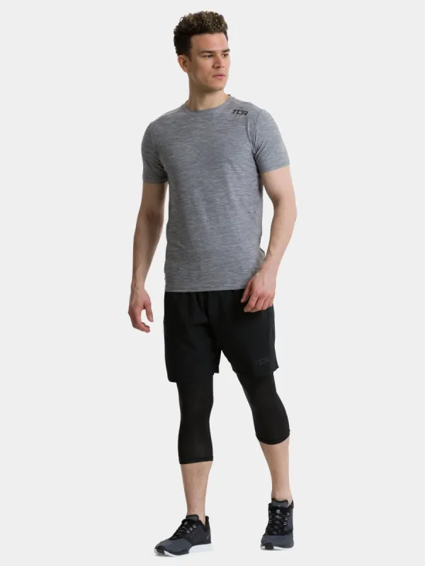 Galaxy Short Sleeve T-Shirt For Men sold by TCA