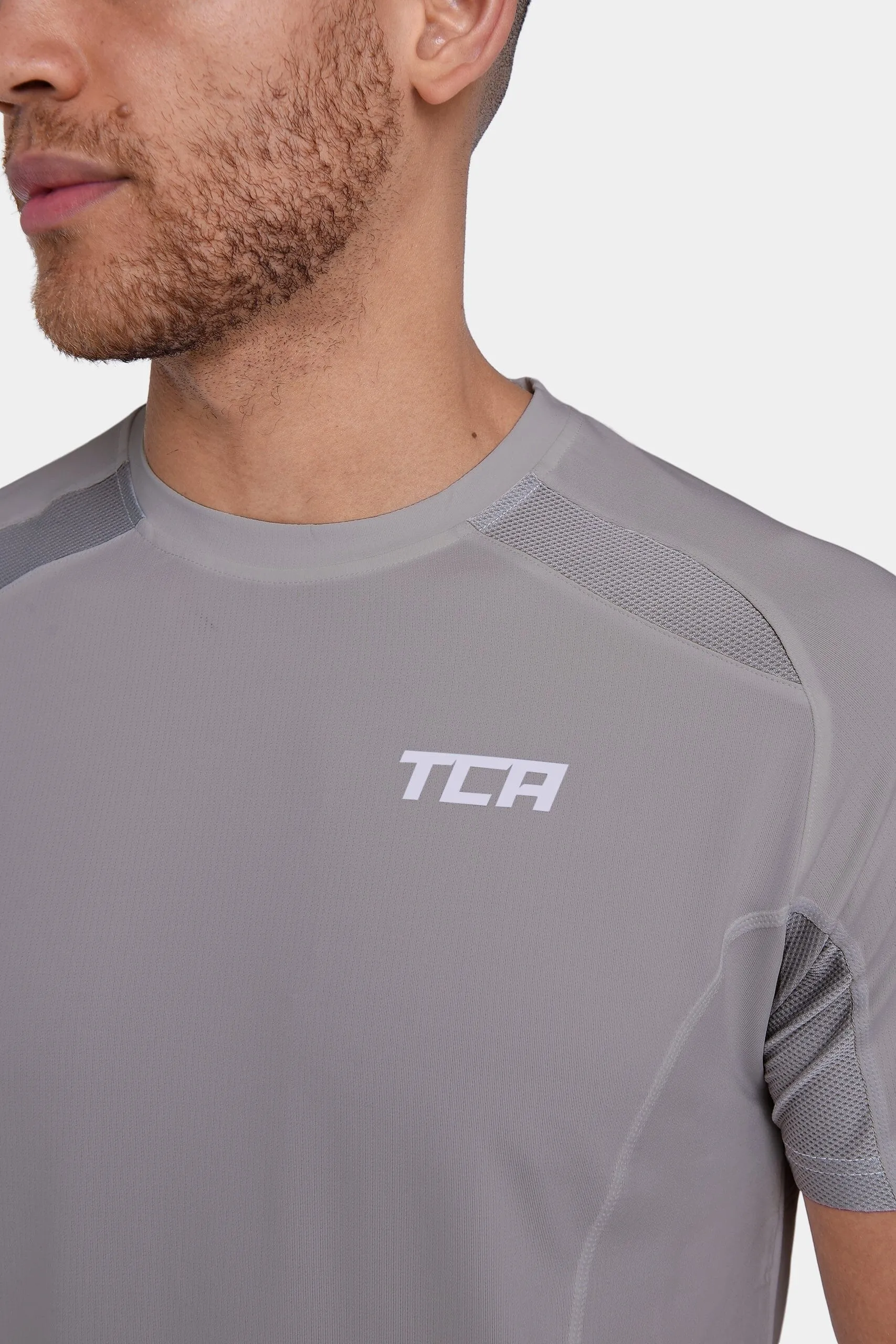 QuickDry Gym Short Sleeve T-Shirt For Men sold by TCA product image thumbnail 3