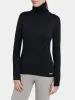 Warm-Up Thermal Long Sleeve Funnel Neck Top For Women With Brushed Inner Fabric, Thumbholes & Reflective Strips sold by TCA