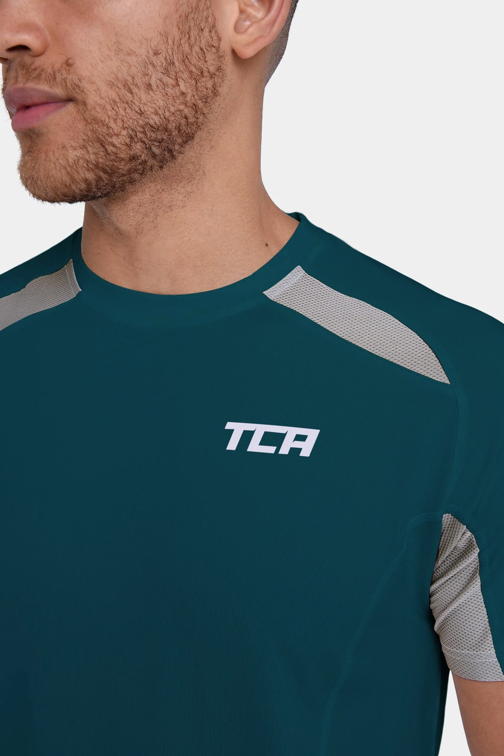 QuickDry Gym Short Sleeve T-Shirt For Men sold by TCA product image thumbnail 3