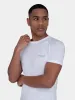 Stamina Short Sleeve Crew Neck Running Top For Men With Back Zip Pocket sold by TCA