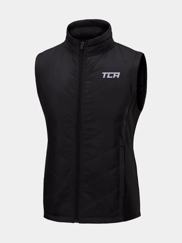 Excel Padded Running Gilet For Girls With Zip Pockets & Reflective Strips sold by TCA