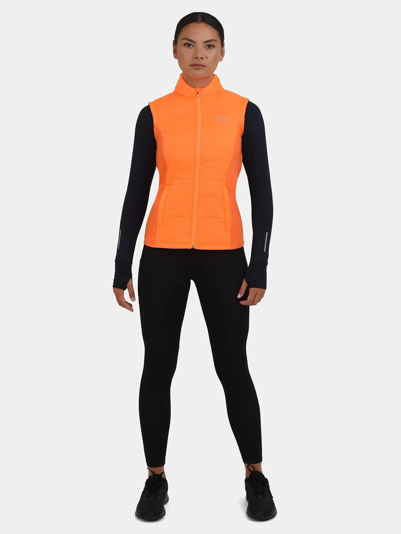 Excel Padded Running Gilet For Women With Zip Pockets & Reflective Strips sold by TCA product image thumbnail 5