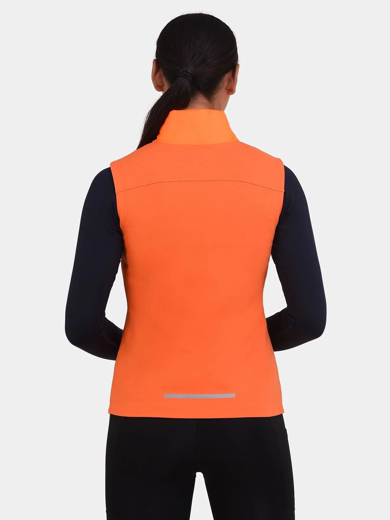Excel Padded Running Gilet For Women With Zip Pockets & Reflective Strips sold by TCA product image thumbnail 2