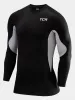 SuperThermal Compression Base Layer Long Sleeve Crew Neck For Men With Brushed Inner Fabric sold by TCA