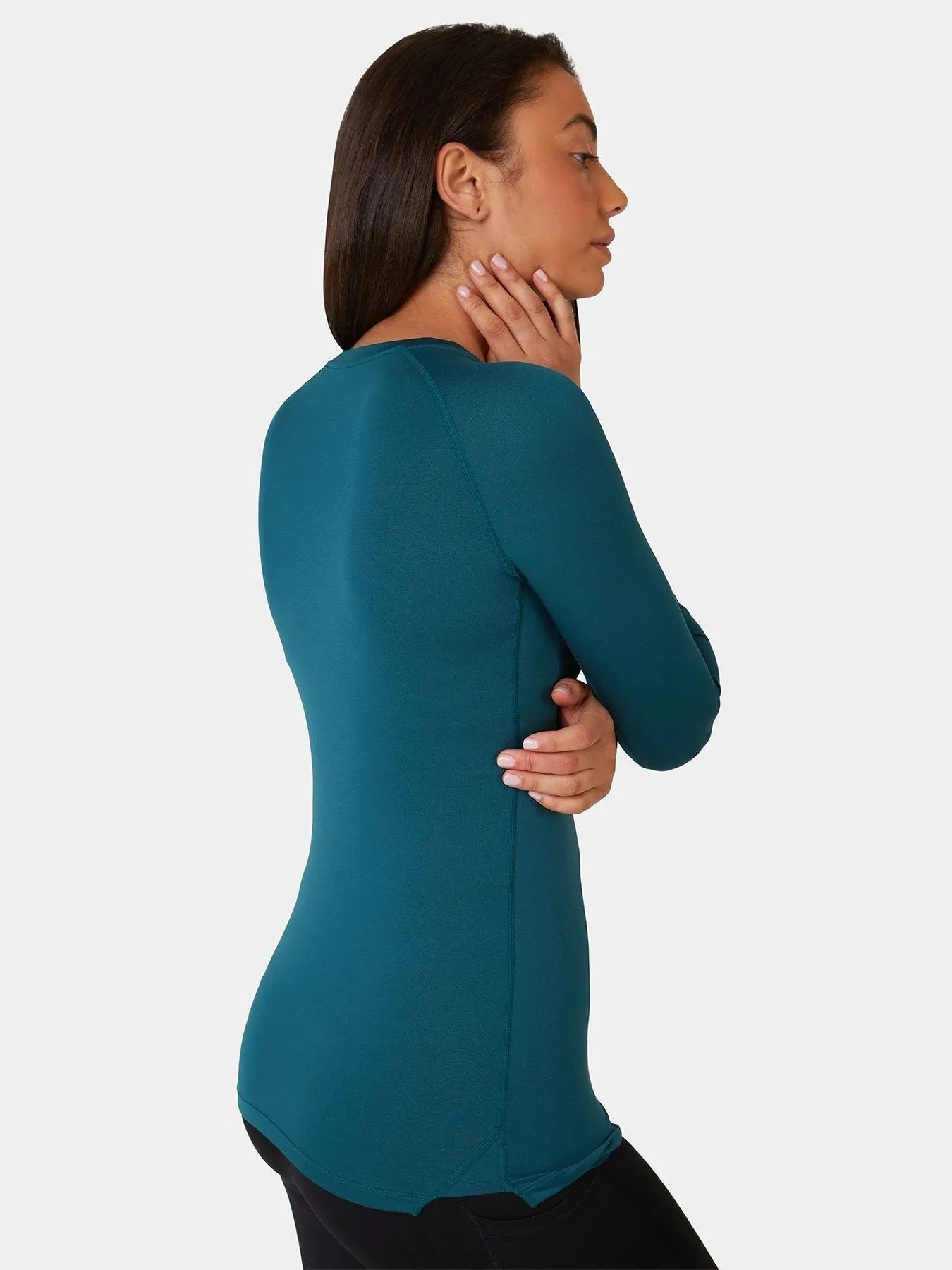 SuperThermal Long Sleeve Compression Base Layer Crew Neck Top for Women With Brushed Inner Fabric sold by TCA product image thumbnail 4