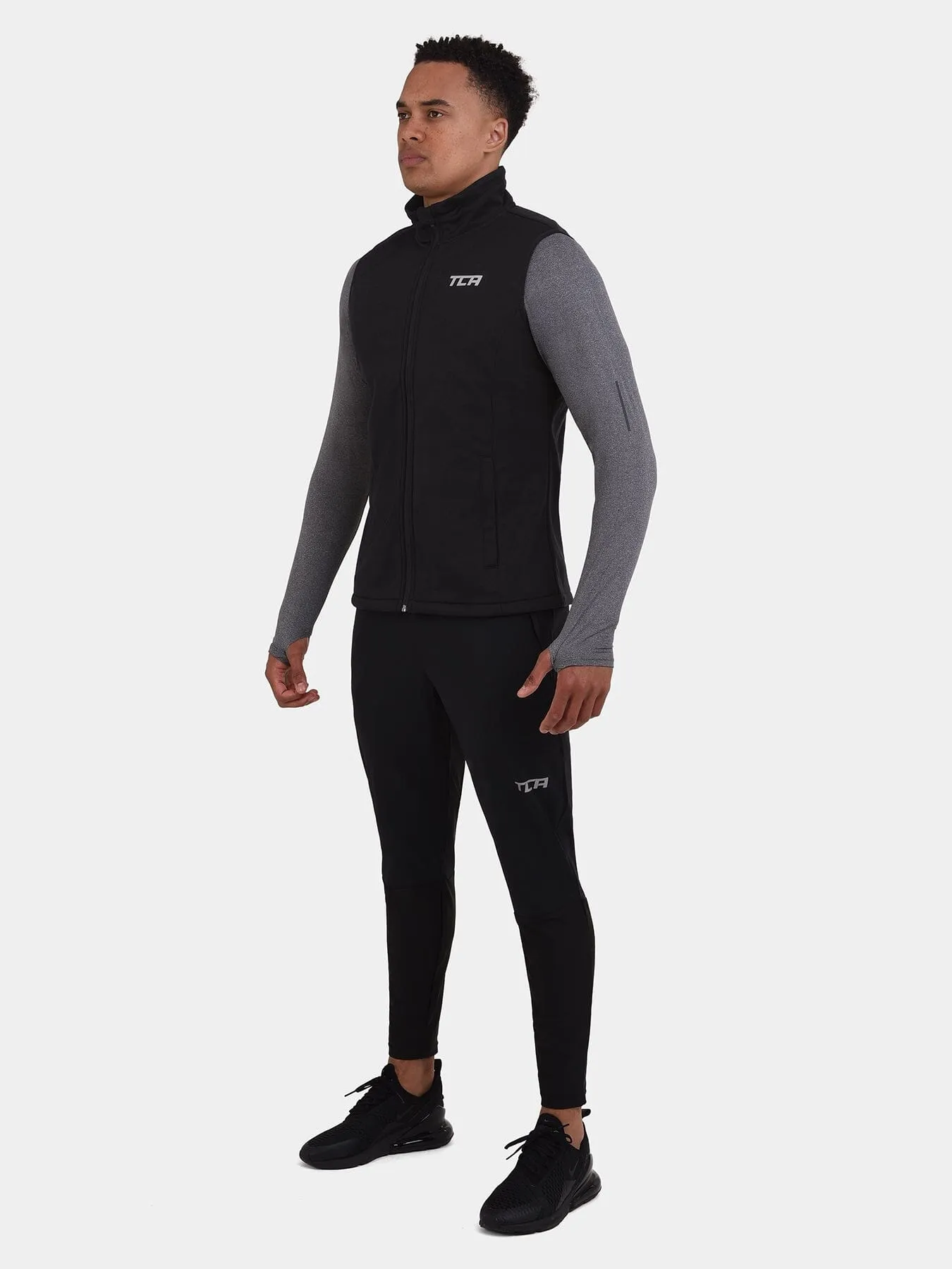 Flyweight Thermal Gilet For Men With Brushed Inner Fabric, Side & Internal Zip Pockets & Adjustable Toggles sold by TCA product image thumbnail 5