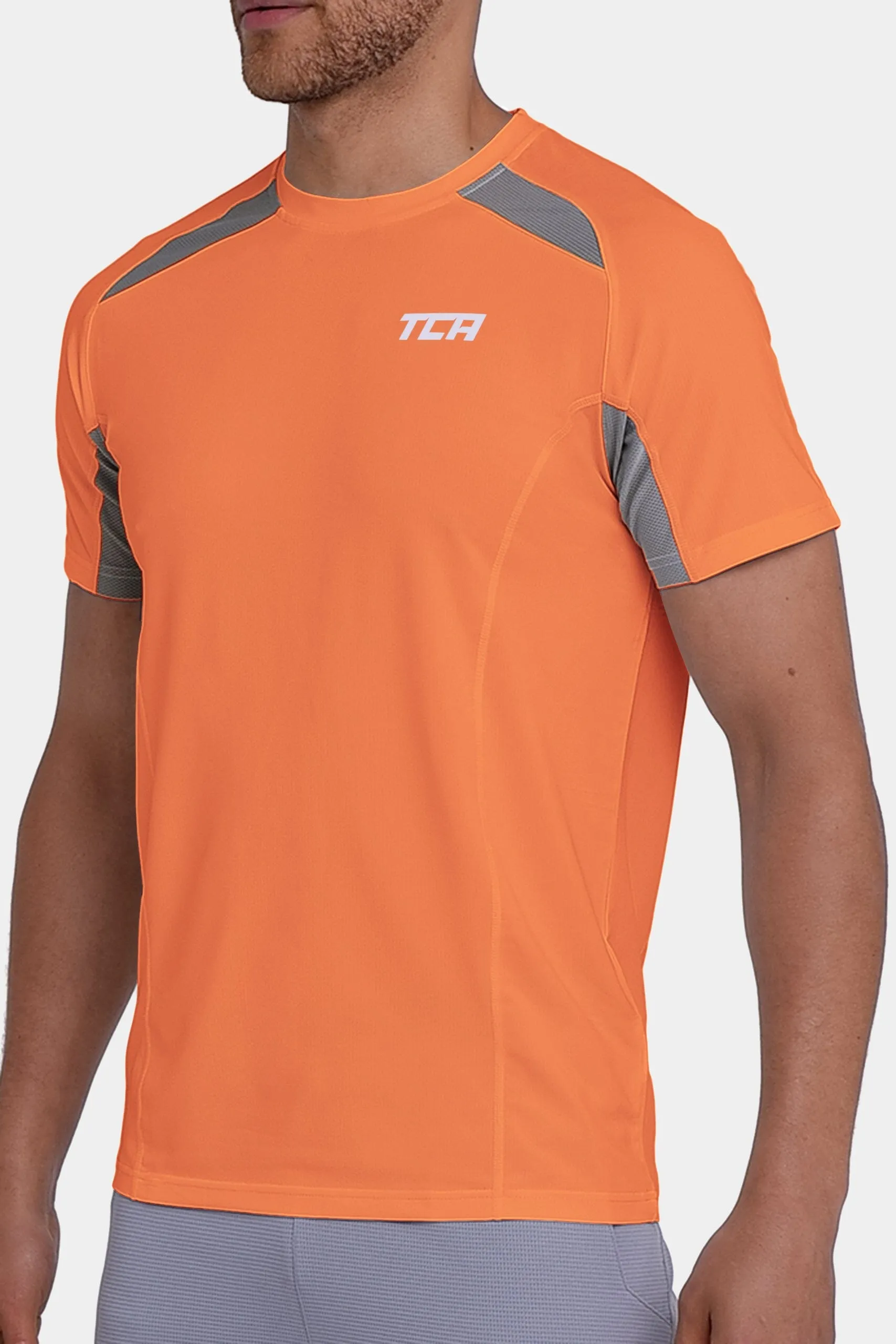 QuickDry Gym Short Sleeve T-Shirt For Men sold by TCA