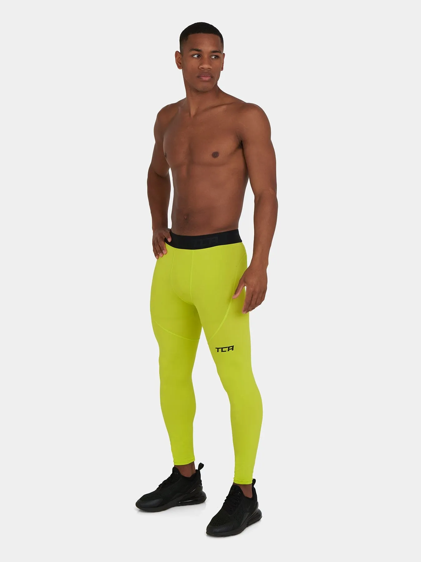 Pro Performance Compression Base Layer Tights For Men sold by TCA product image thumbnail 5