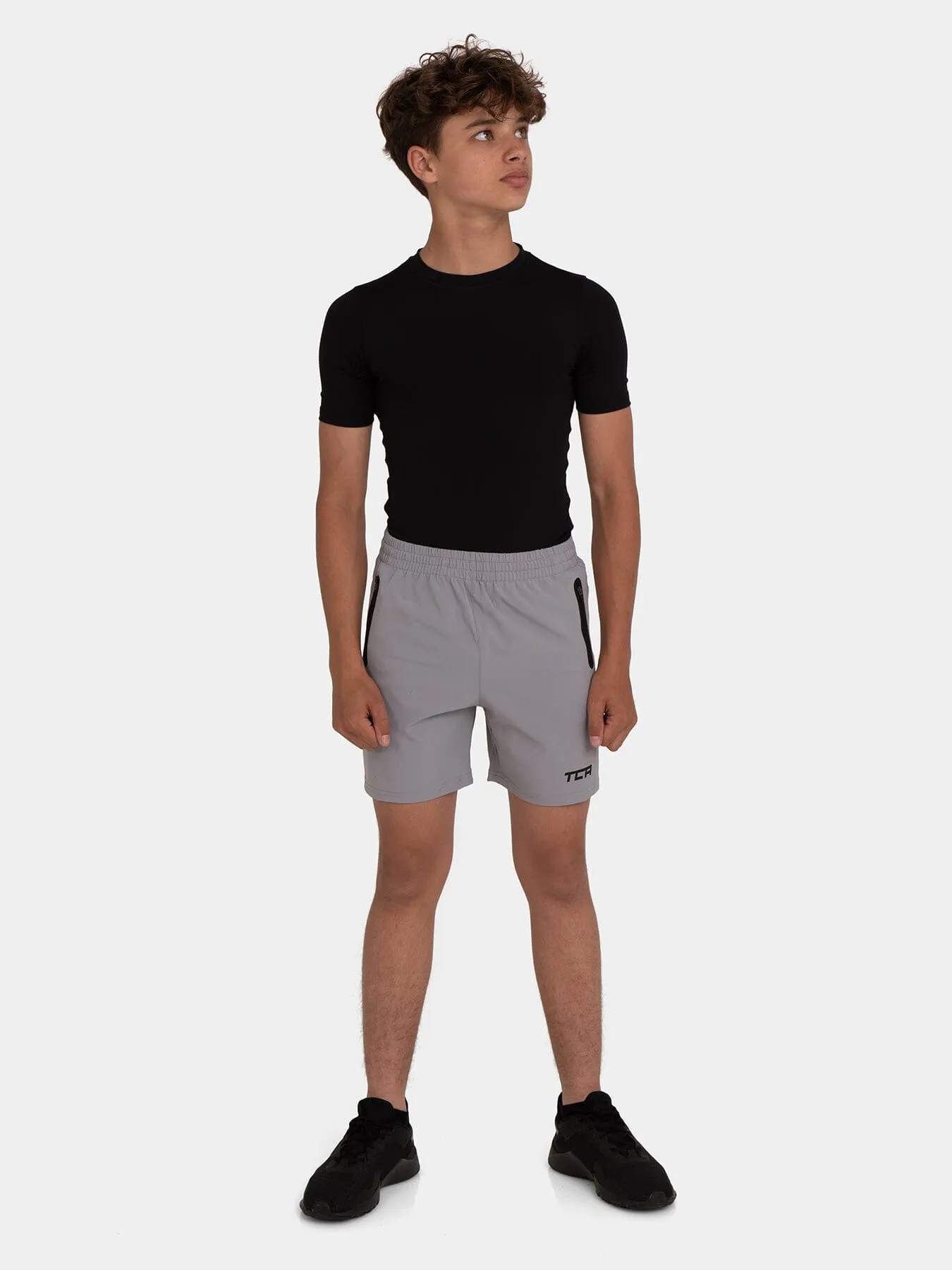 Boys' Elite Tech Short sold by TCA product image thumbnail 4