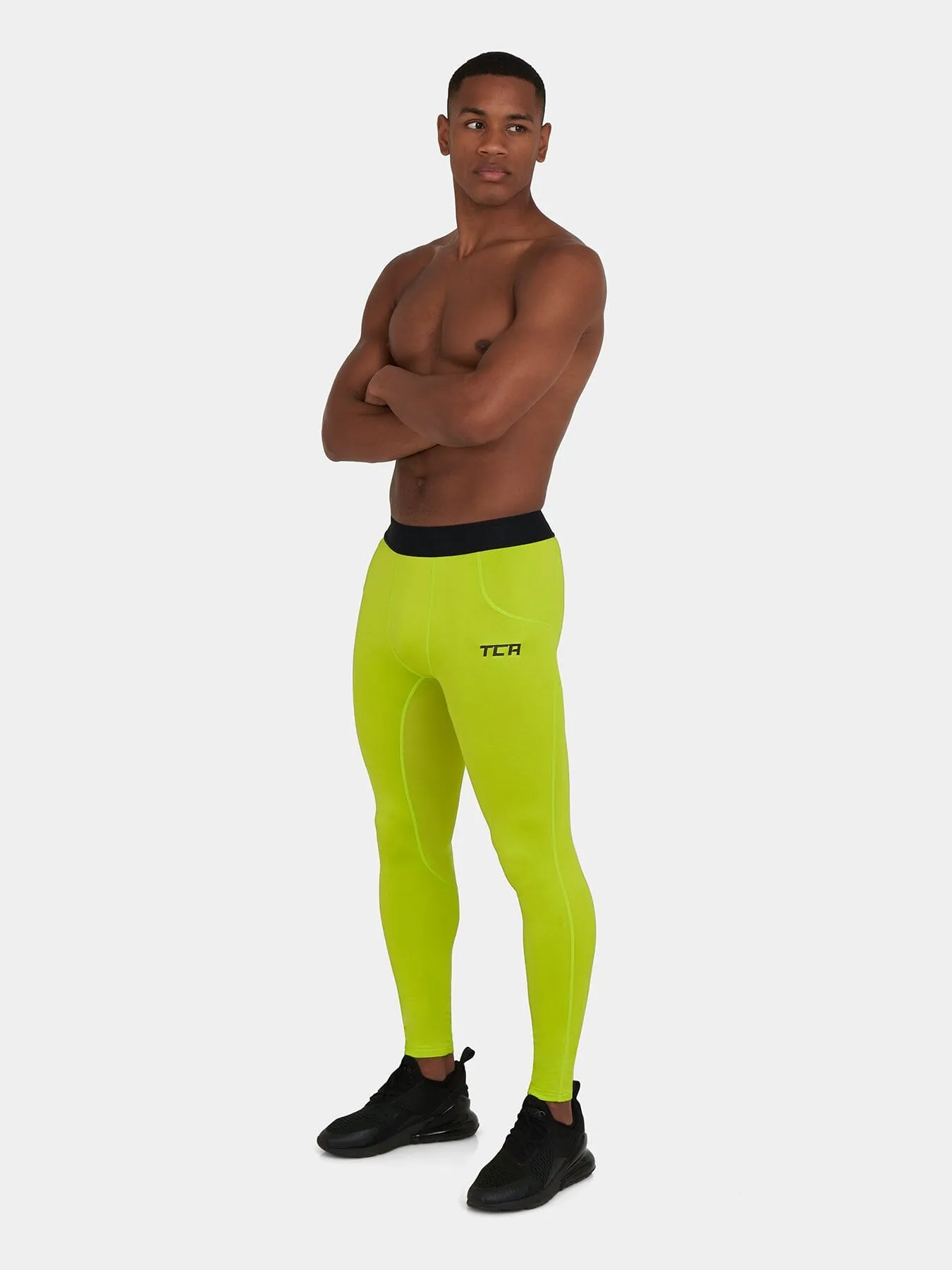 SuperThermal Compression Base Layer Tights For Men With Brushed Inner Fabric sold by TCA product image thumbnail 5